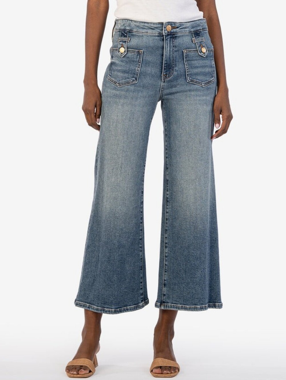 Kut From The Kloth Charlotte High Rise Wide Leg Jeans
